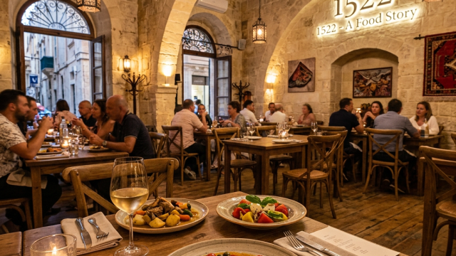 1522 - A Food Story - Creative Mediterranean cuisine in Valletta