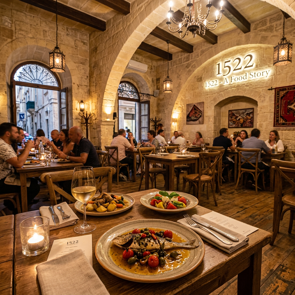 1522 - A Food Story - Creative Mediterranean cuisine in Valletta