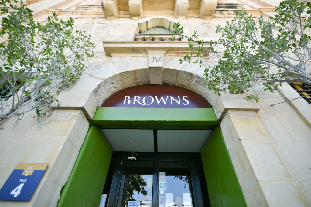 Browns Kitchen at Valletta Waterfront