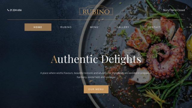 Rubino Restaurant Valletta